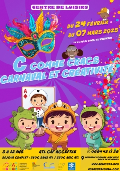 C Comme Cracs, Carnaval et Créativité