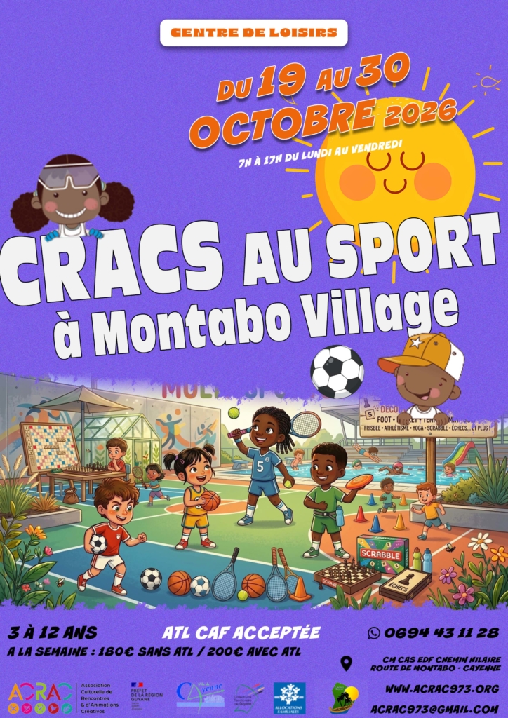 Cracs au Sport à Montabo Village